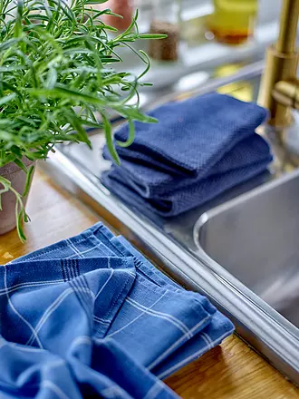 SOEDAHL | Strofinaccio 50x70cm MINIMAL Grigio Pietra | blau